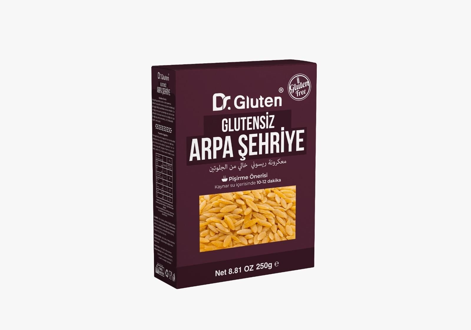 DR.GLUTEN GLUTENSİZ ARPA ŞEHRİYE 250 GR