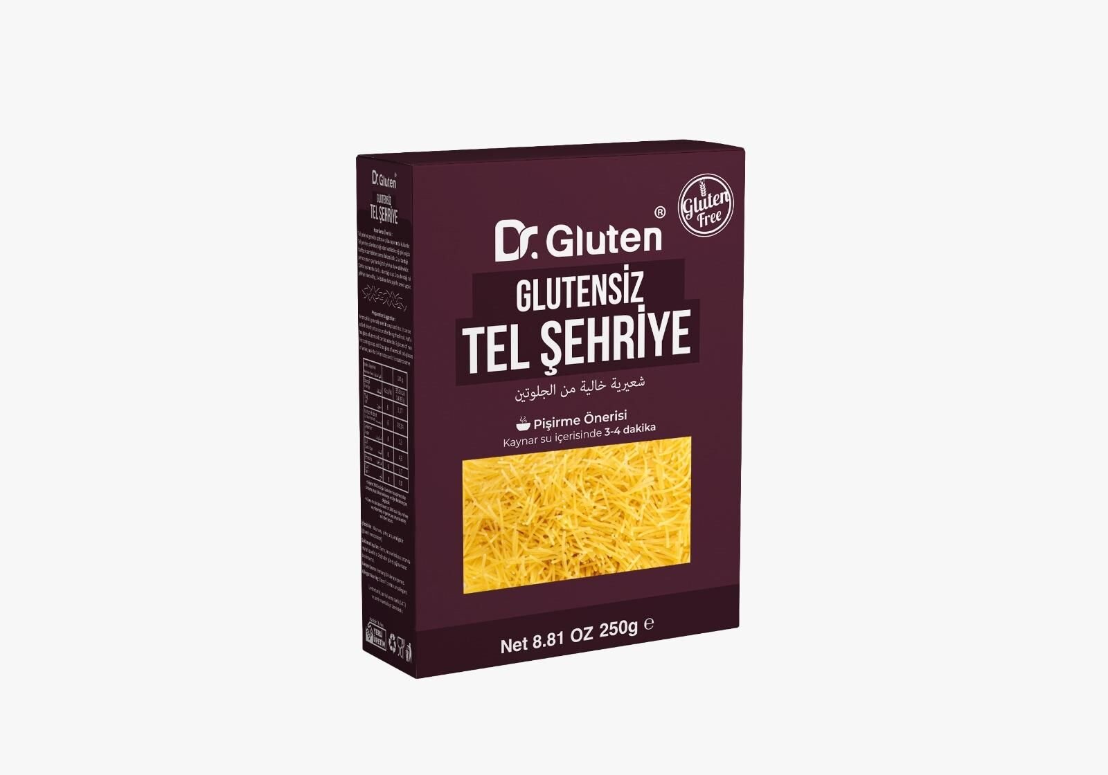 DR.GLUTEN GLUTENSİZ TEL ŞEHRİYE 250 GR
