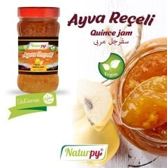 Glutensiz Ayva Reçeli 375g (Koruyucu-Renklendirici-Katkı Maddesi İçermez)
