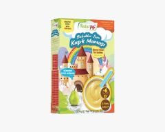 NATURPY SÜTLÜ ARMUTLU VE ZEYTİN YAĞLI KAŞIK MAMASI 200 GR 6 TAHILLI +13 VİTAMİN + 6 MİNERAL