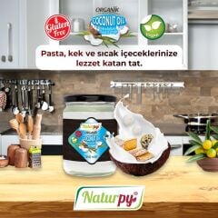 NATURPY ORGANİK HİNDİSTAN CEVİZİ YAĞI 370 ML*12