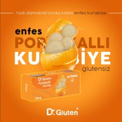DR GLUTEN GLUTENSİZ PORTAKALLI KURABİYE 120 GR