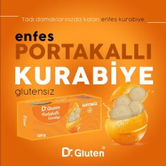DR GLUTEN GLUTENSİZ PORTAKALLI KURABİYE 120 GR