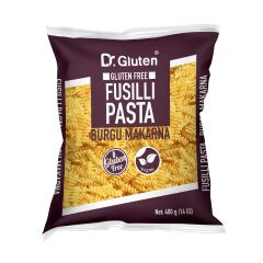 Dr.Gluten Glutensiz Burgu Makarna 6' lı Set (Fusilli) 400 Gr x 6 ADET