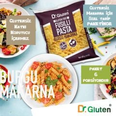 Dr.Gluten Glutensiz Burgu Makarna 3'lü Set (Fusulli) 400 Gr x 3 ADET