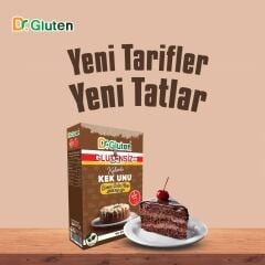 DR.GLUTEN GLUTENSİZ KAKAOLU KEK UNU 500 GR