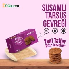 DR GLUTEN GLUTENSİZ SUSAMLI TARSUS GEVREĞİ 120 Gr.