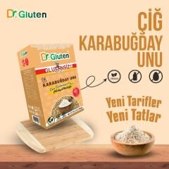 DR GLUTEN GLUTENSİZ ÇİĞ KARABUĞDAY UNU 1000 GR