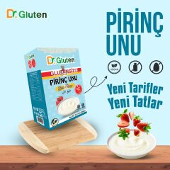 DR GLUTEN GLUTENSİZ PİRİNÇ UNU 1000 GR