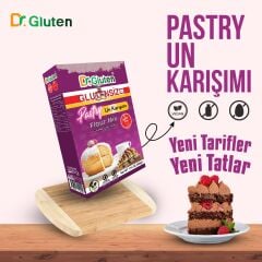 DR GLUTEN GLUTENSİZ PASTRY UN KARIŞIMI 500 GR