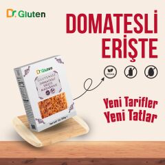 DR GLUTEN GLUTENSİZ DOMATESLİ ERİŞTE MAKARNASI 250