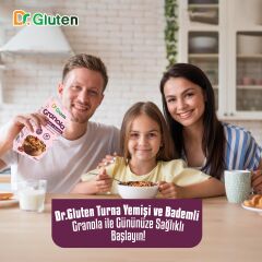 DR GLUTEN GLUTENSİZ GRANOLA TURNA YEMİŞİ- 250 GR