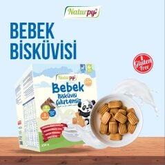 NATURPY GLUTENSİZ BEBEK BİSKÜVİSİ 250 GR