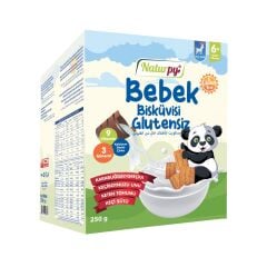 NATURPY GLUTENSİZ BEBEK BİSKÜVİSİ 250 GR