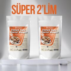 DR. GLUTEN GLUTENSİZ İNST.KURU HAMUR MAYASI 100 GR*2 Li