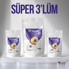 DR. GLUTEN GLUTENSİZ KARNIYARIK OTU TOZU 100 GR.*3 Lü