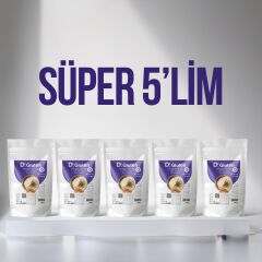 DR. GLUTEN GLUTENSİZ KARNIYARIK OTU TOZU 100 GR.*5 Li