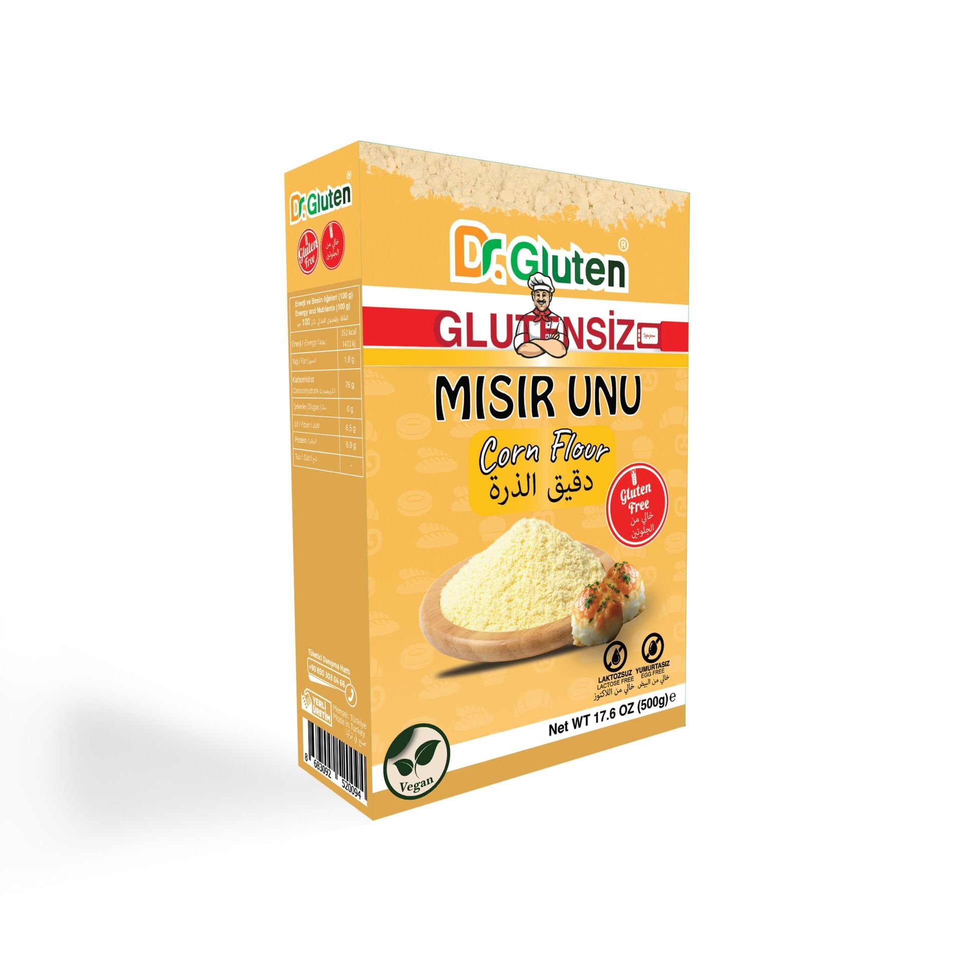 Glutensiz Mısır Unu 500 g