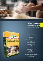 Glutensiz Kinoa Unu 500 g (Laktozsuz-Yumurtasız)