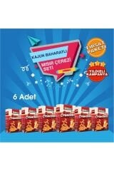 Jumbo Kajun Çerez Set (dr. Gluten Glutensiz Kajun Baharatlı Mısır Çerezi X6 Adet)