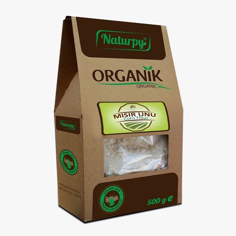 Organik Glutensiz Mısır Unu 500 g