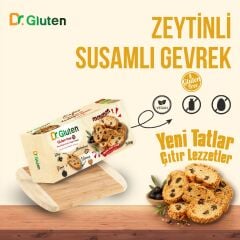 DR GLUTEN ZEYTİNLİ - ÇÖREKOTLU ÇITIR GEVREK 50 GR