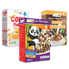 Ekonomik Glutensiz Atıştırmalık Gevrek Seti - 3lü