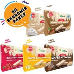 DR.Gluten Glutensiz Gofret Ekonomik 5'li Set